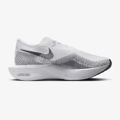 Men's Nike ZoomX Vaporfly Next% 3 Running Shoe- White/Dark Smoke Grey/Particle Grey- Regular (D)
